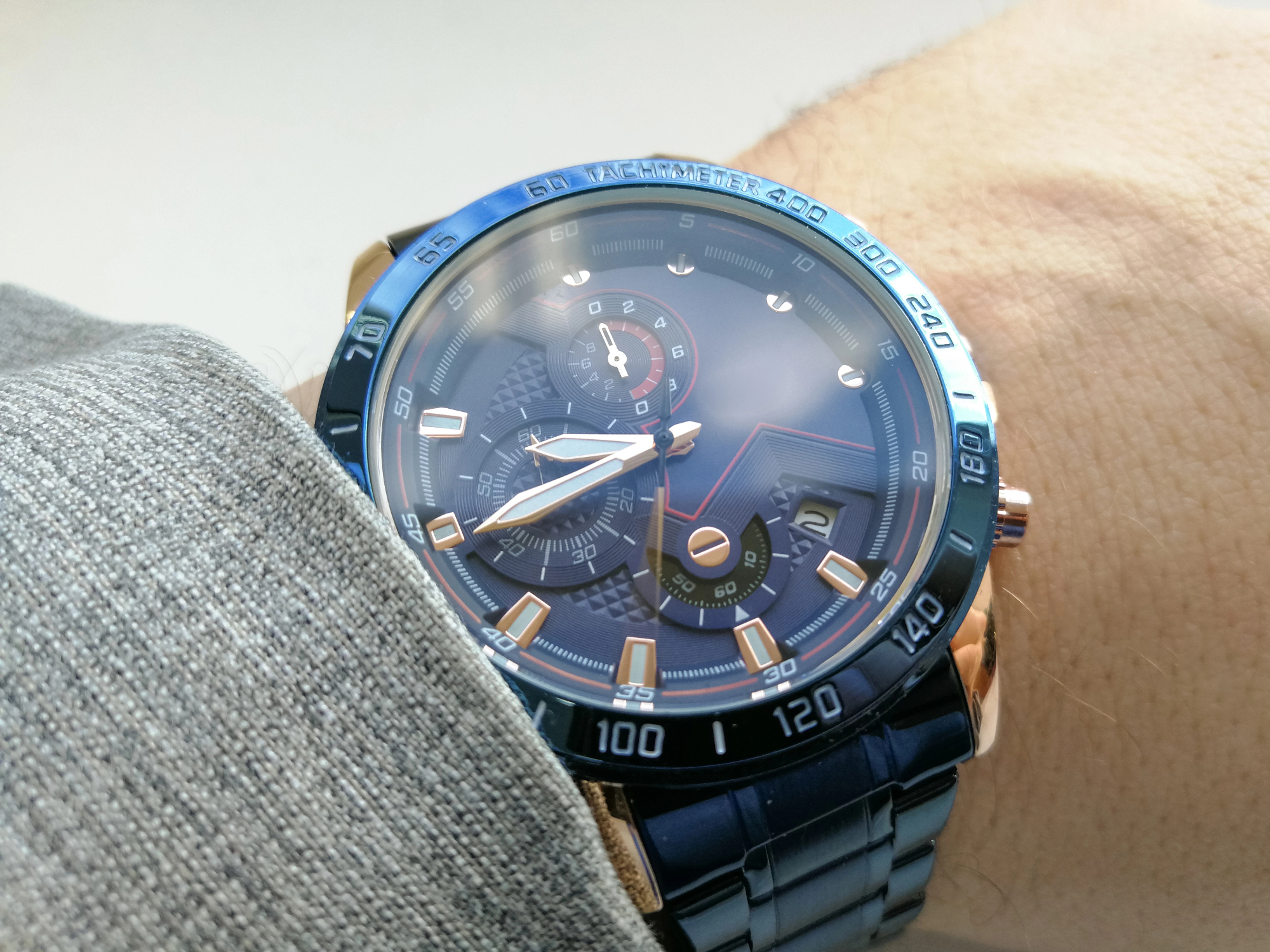 Ročna ura Hublot za prijateljičinega moža