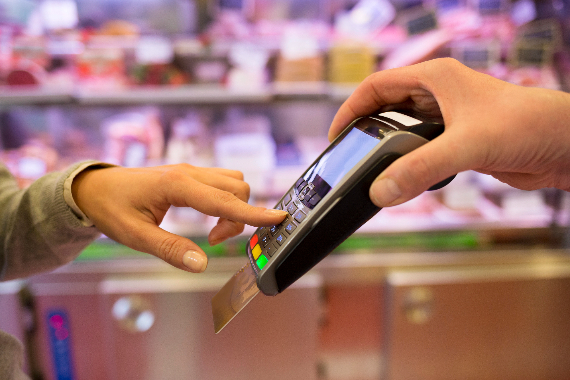 Udobje in varnost ki ga pos ustvari pri vsakdanjem nakupovanju